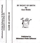 By Right of Birth - ZX Spectrum - Destination Retro