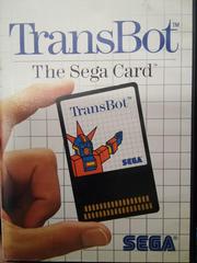 TransBot: The Sega Card - PAL Sega Master System - Destination Retro