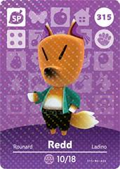 Redd #315 [Animal Crossing Series 4] - Amiibo Cards - Destination Retro