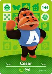 Cesar #144 [Animal Crossing Series 2] - Amiibo Cards - Destination Retro