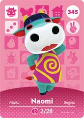 Naomi #345 [Animal Crossing Series 4] - Amiibo Cards - Destination Retro