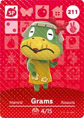 Grams #211 [Animal Crossing Series 3] - Amiibo Cards - Destination Retro