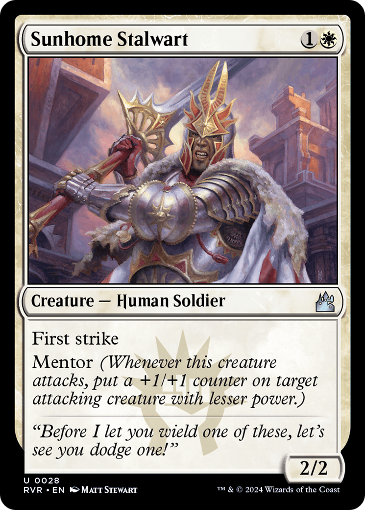 Sunhome Stalwart [Ravnica Remastered] - Destination Retro