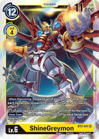ShineGreymon [BT2-041] [Release Special Booster Ver.1.5] - Destination Retro