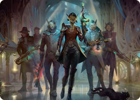 Family's Favor Art Card [Streets of New Capenna Art Series] - Destination Retro