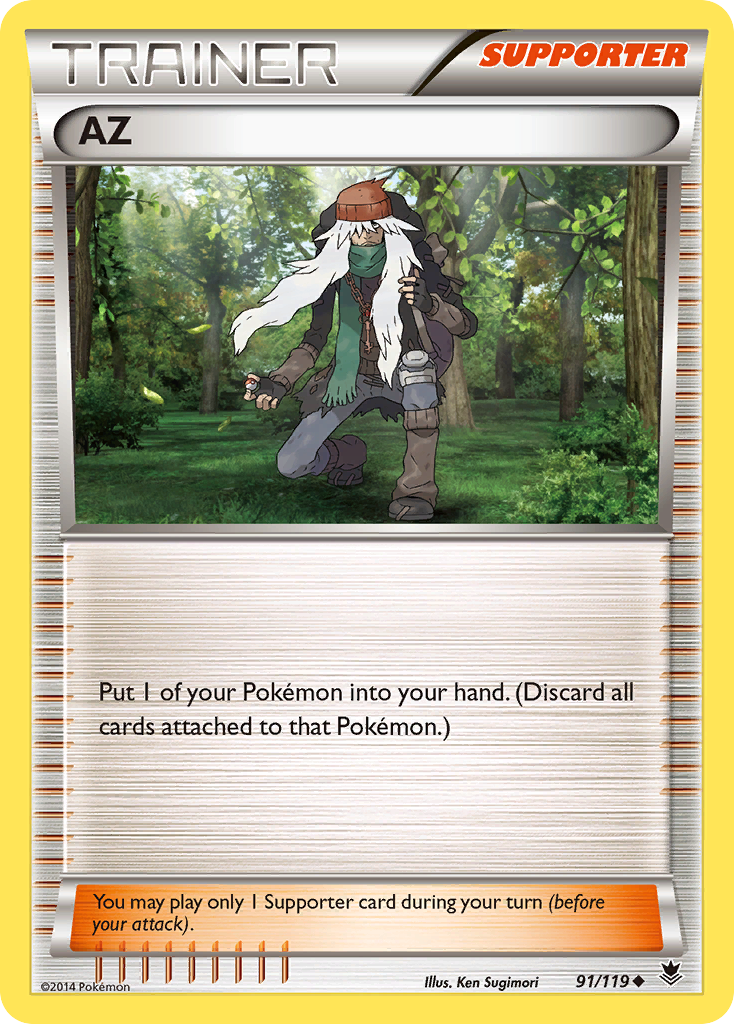 AZ (91/119) [XY: Phantom Forces] - Destination Retro
