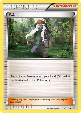 AZ (91/119) [XY: Phantom Forces] - Destination Retro