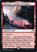 Sokenzan, Crucible of Defiance [Kamigawa: Neon Dynasty Prerelease Promos] - Destination Retro