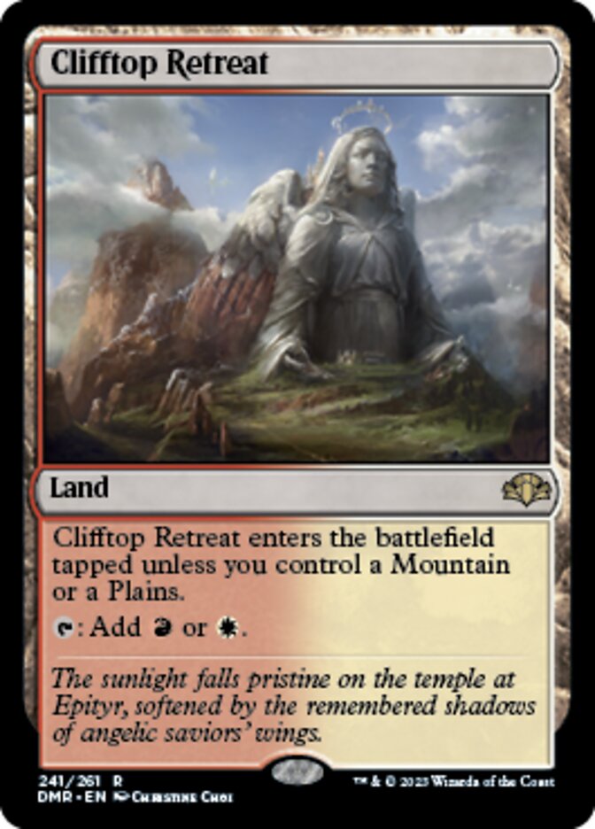 Clifftop Retreat [Dominaria Remastered] - Destination Retro