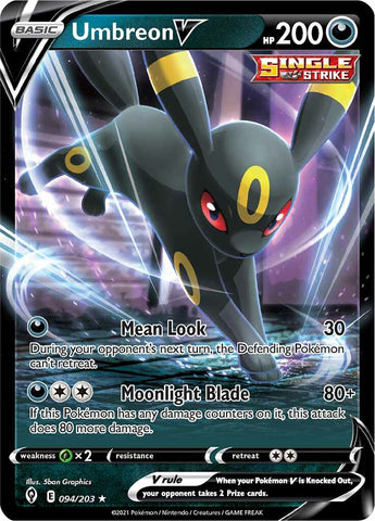 Umbreon V (094/203) [Sword & Shield: Evolving Skies] - Destination Retro