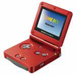 Red Gameboy Advance SP - GameBoy Advance - Destination Retro