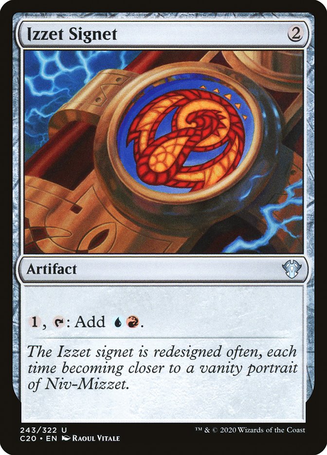 Izzet Signet [Commander 2020] - Destination Retro
