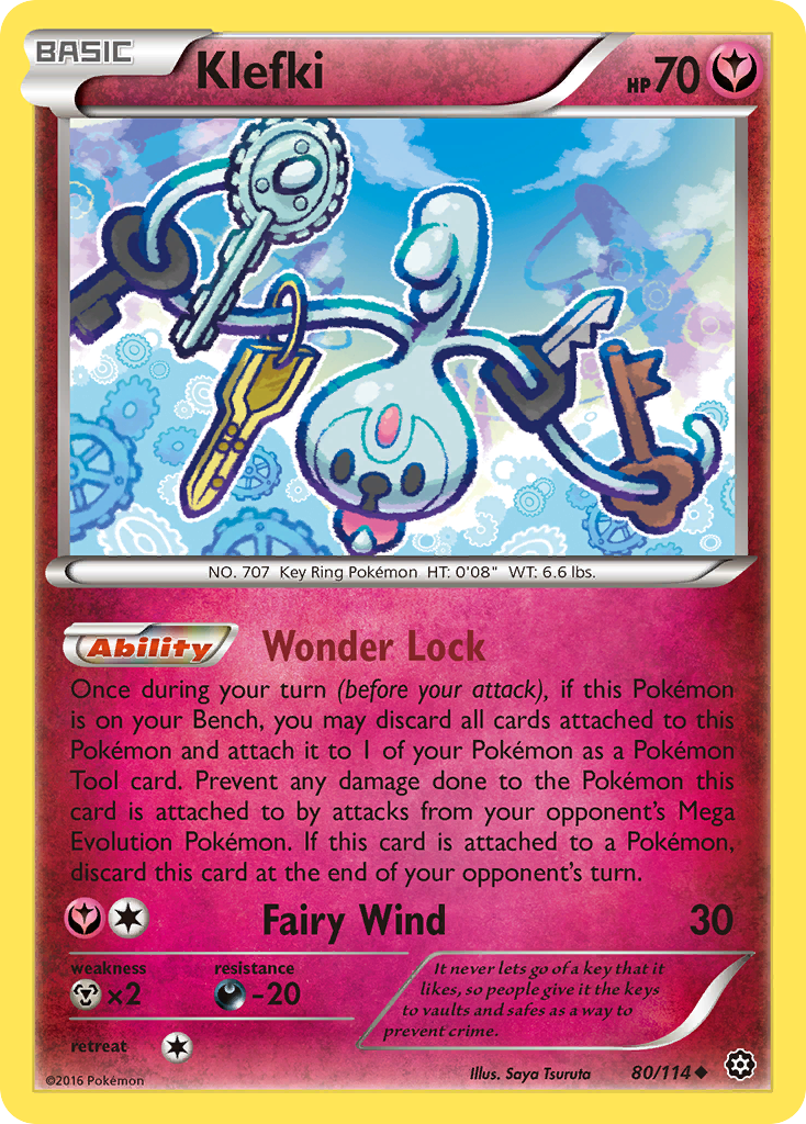 Klefki (80/114) [XY: Steam Siege] - Destination Retro