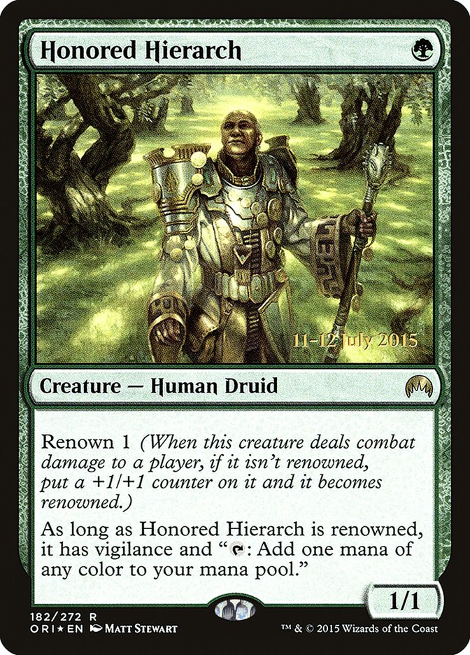 Honored Hierarch [Magic Origins Prerelease Promos] - Destination Retro