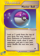 Master Ball (143/165) [Expedition: Base Set] - Destination Retro