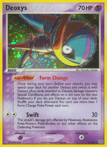 Deoxys (2/106) [EX: Emerald] - Destination Retro
