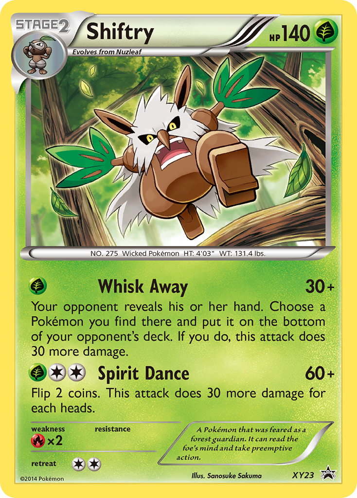 Shiftry (XY23) [XY: Black Star Promos] - Destination Retro