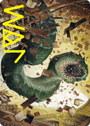 Bookwurm Art Card (Gold-Stamped Signature) [Strixhaven: School of Mages Art Series] - Destination Retro