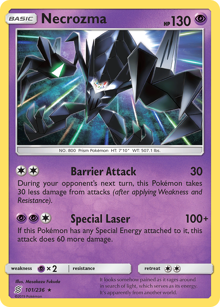 Necrozma (101/236) [Sun & Moon: Unified Minds] - Destination Retro