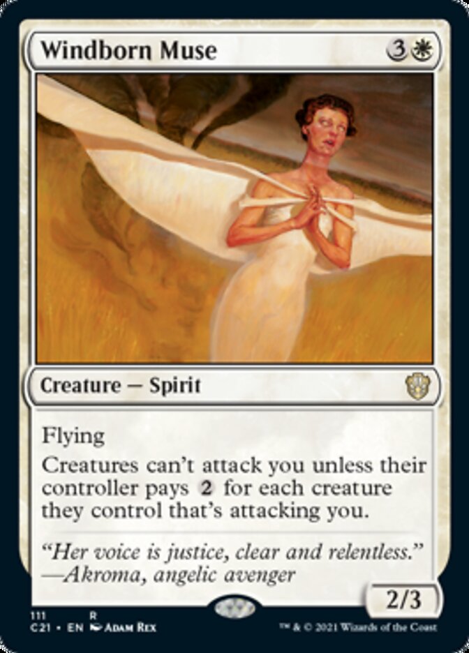 Windborn Muse [Commander 2021] - Destination Retro