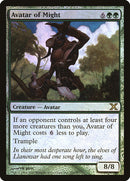 Avatar of Might (Premium Foil) [Tenth Edition] - Destination Retro