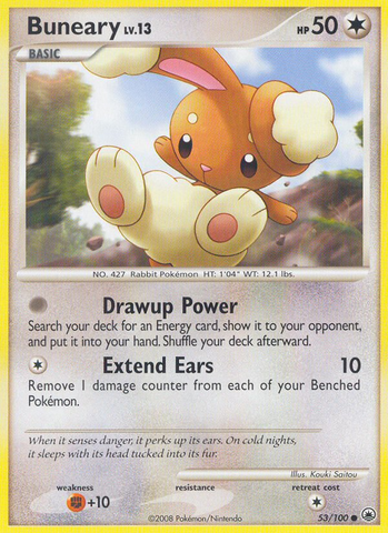 Buneary (53/100) [Diamond & Pearl: Majestic Dawn] - Destination Retro