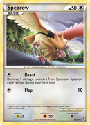 Spearow (62/95) [HeartGold & SoulSilver: Unleashed] - Destination Retro