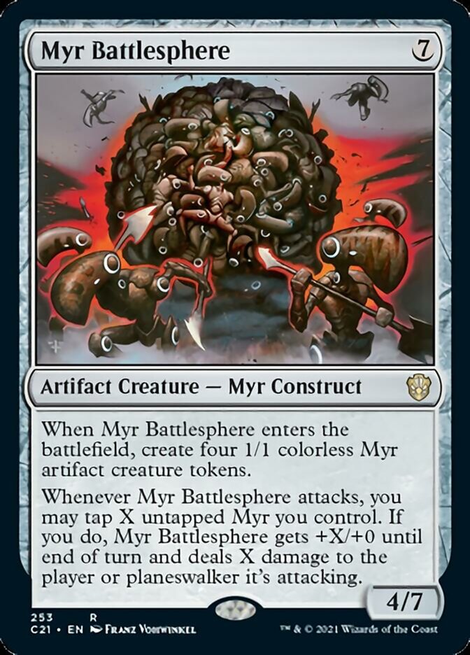 Myr Battlesphere [Commander 2021] - Destination Retro