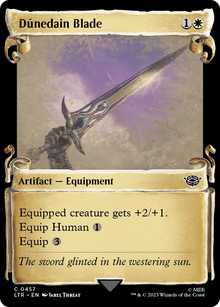 Dunedain Blade [The Lord of the Rings: Tales of Middle-Earth Showcase Scrolls] - Destination Retro