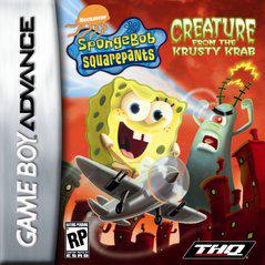 SpongeBob SquarePants Creature from Krusty Krab - GameBoy Advance - Destination Retro