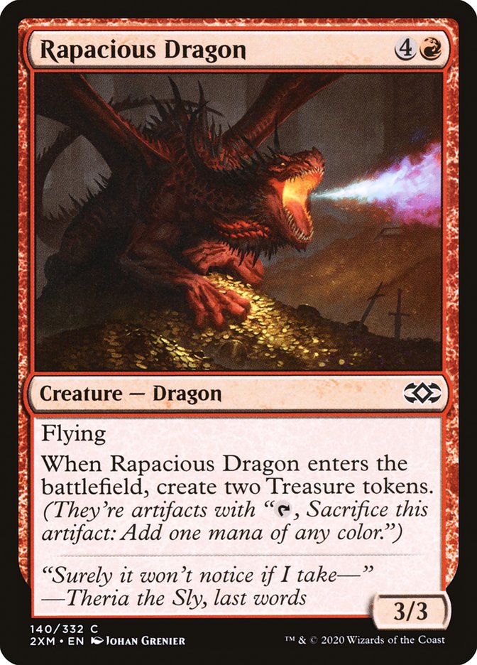 Rapacious Dragon [Double Masters] - Destination Retro