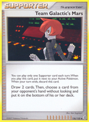 Team Galactic's Mars (126/132) [Diamond & Pearl: Secret Wonders] - Destination Retro