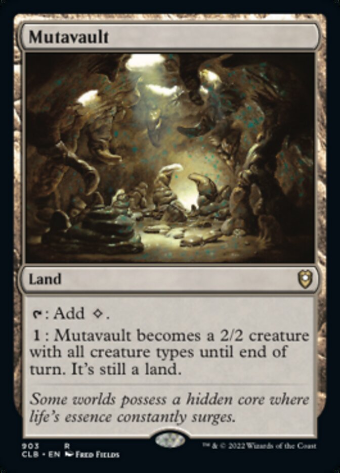 Mutavault [Commander Legends: Battle for Baldur's Gate] - Destination Retro