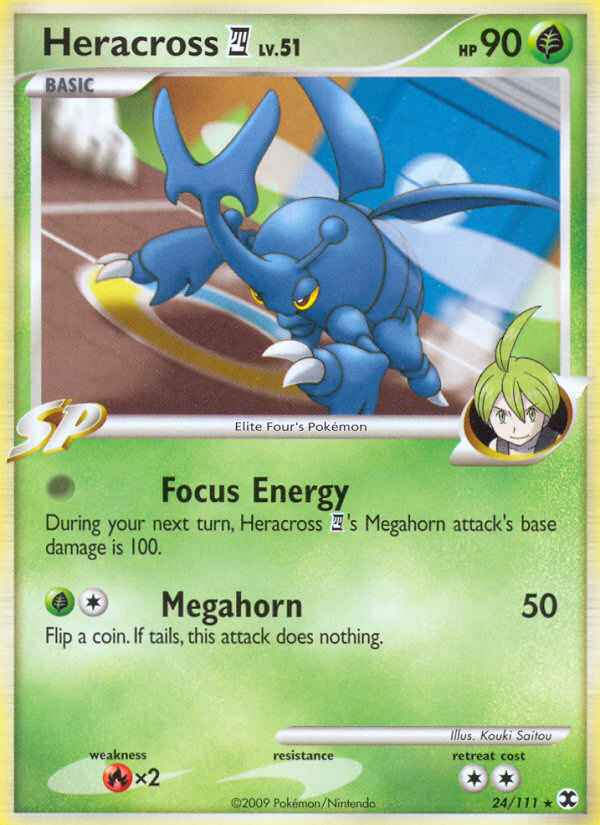Heracross 4 (24/111) [Rising Rivals] - Destination Retro