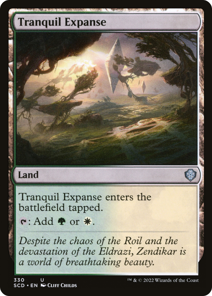 Tranquil Expanse [Starter Commander Decks] - Destination Retro