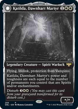 Katilda, Dawnhart Martyr // Katilda's Rising Dawn [Innistrad: Double Feature] - Destination Retro