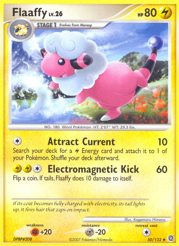 Flaaffy (50/132) [Diamond & Pearl: Secret Wonders] - Destination Retro