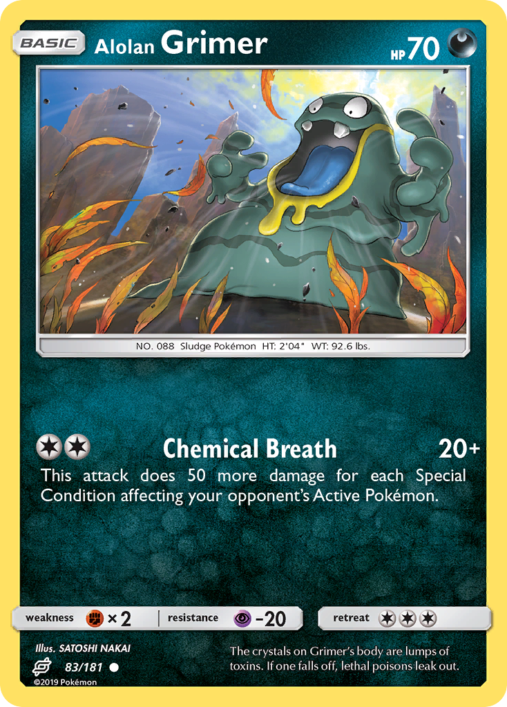 Alolan Grimer (83/181) [Sun & Moon: Team Up] - Destination Retro