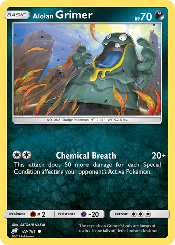 Alolan Grimer (83/181) [Sun & Moon: Team Up] - Destination Retro