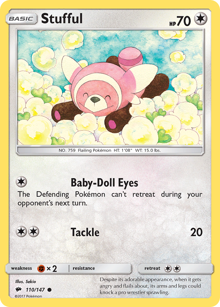 Stufful (110/147) [Sun & Moon: Burning Shadows] - Destination Retro