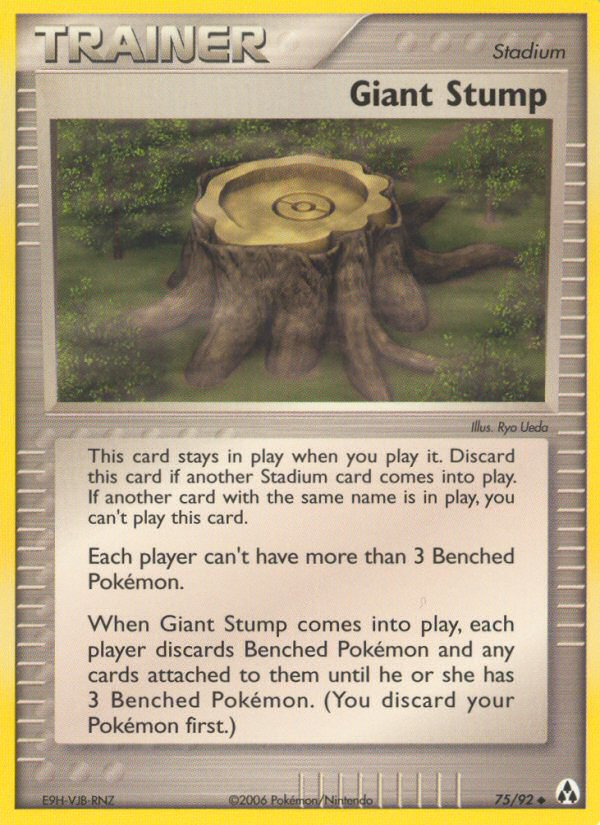 Giant Stump (75/92) [EX: Legend Maker] - Destination Retro