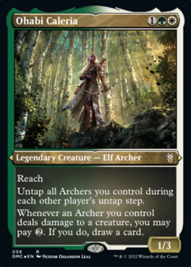 Ohabi Caleria (Foil Etched) [Dominaria United Commander] - Destination Retro