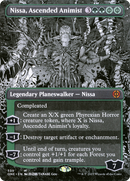 Nissa, Ascended Animist (Borderless Manga) [Phyrexia: All Will Be One] - Destination Retro