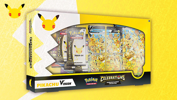 Pokémon TCG: Celebrations Special Collection—Pikachu V-UNION (PreOrder Oct 8) - Destination Retro