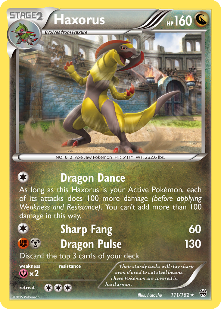 Haxorus (111/162) [XY: BREAKthrough] - Destination Retro