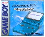 Surf Blue Gameboy Advance SP - GameBoy Advance - Destination Retro