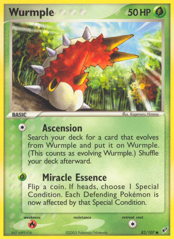 Wurmple (82/107) [EX: Deoxys] - Destination Retro