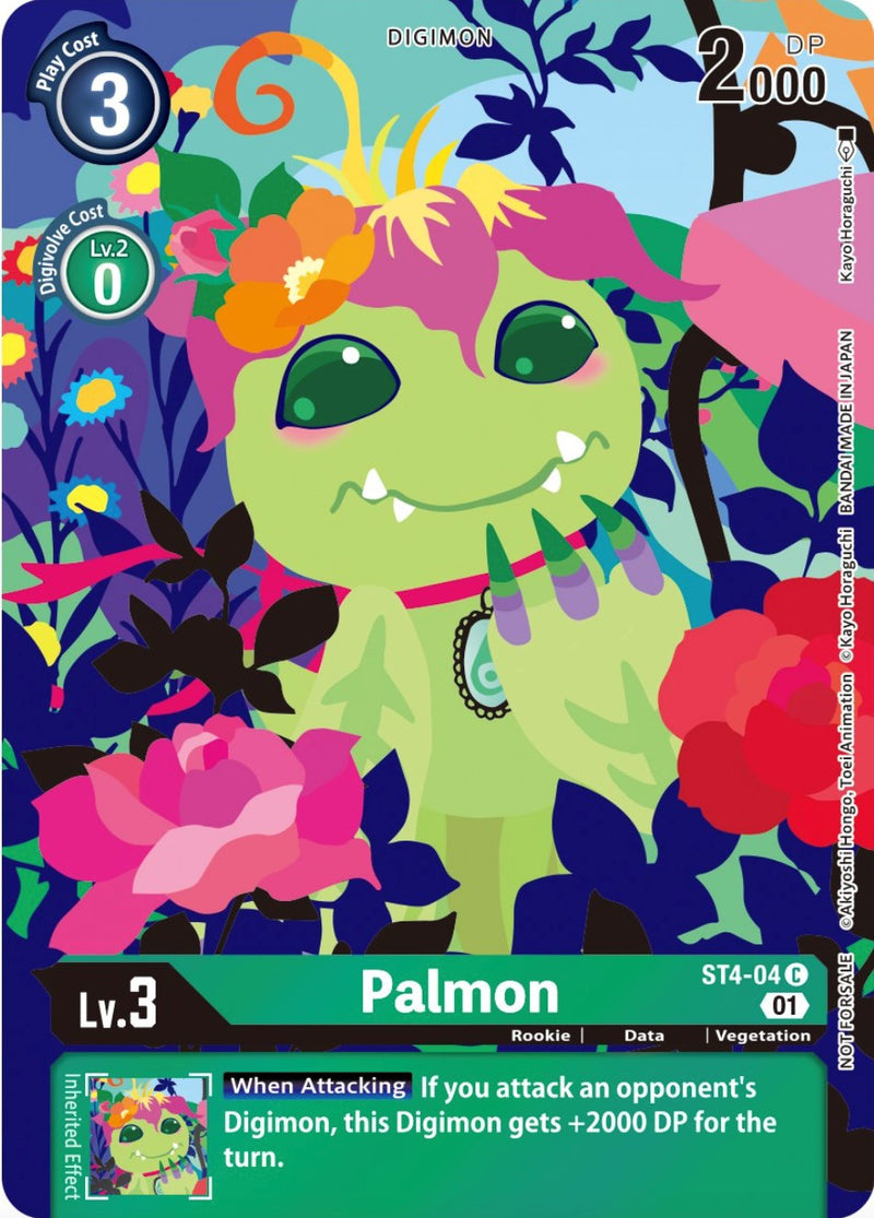 Palmon [ST4-04] (Tamer's Card Set 2 Floral Fun) [Starter Deck: Giga Green Promos] - Destination Retro