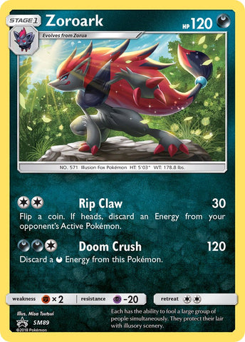 Zoroark (SM89) [Sun & Moon: Black Star Promos] - Destination Retro