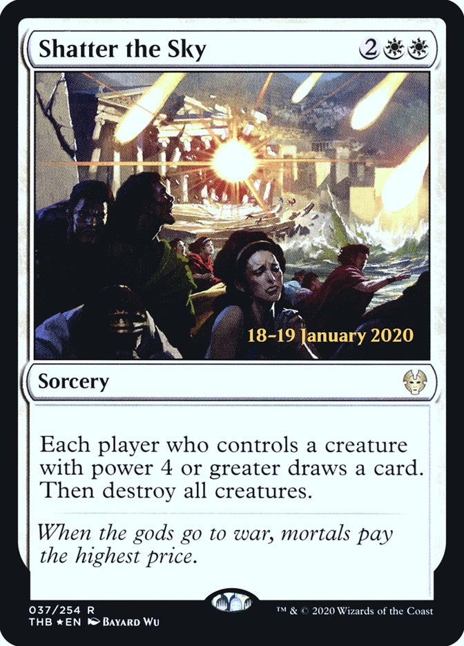 Shatter the Sky [Theros Beyond Death Prerelease Promos] - Destination Retro
